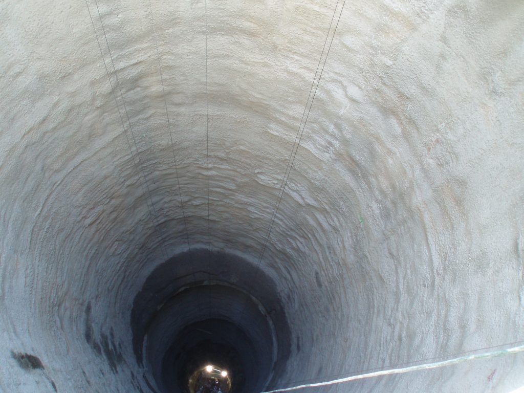 Chimenea, Equilibrio, Túnel