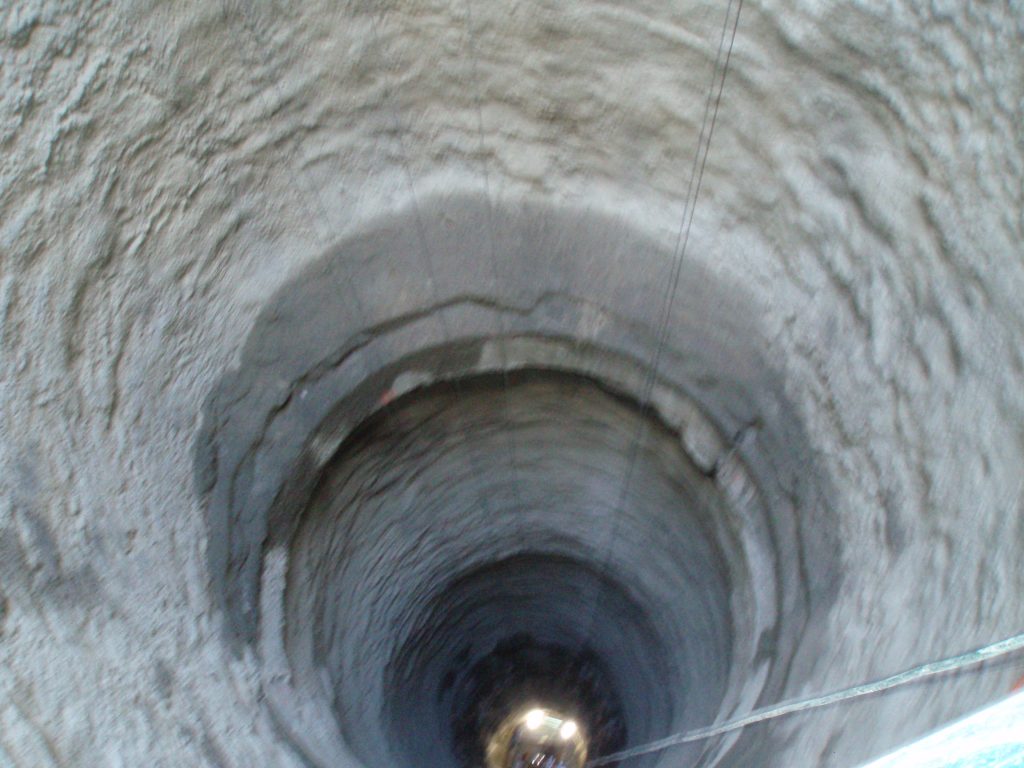 Chimenea, Equilibrio, Túnel